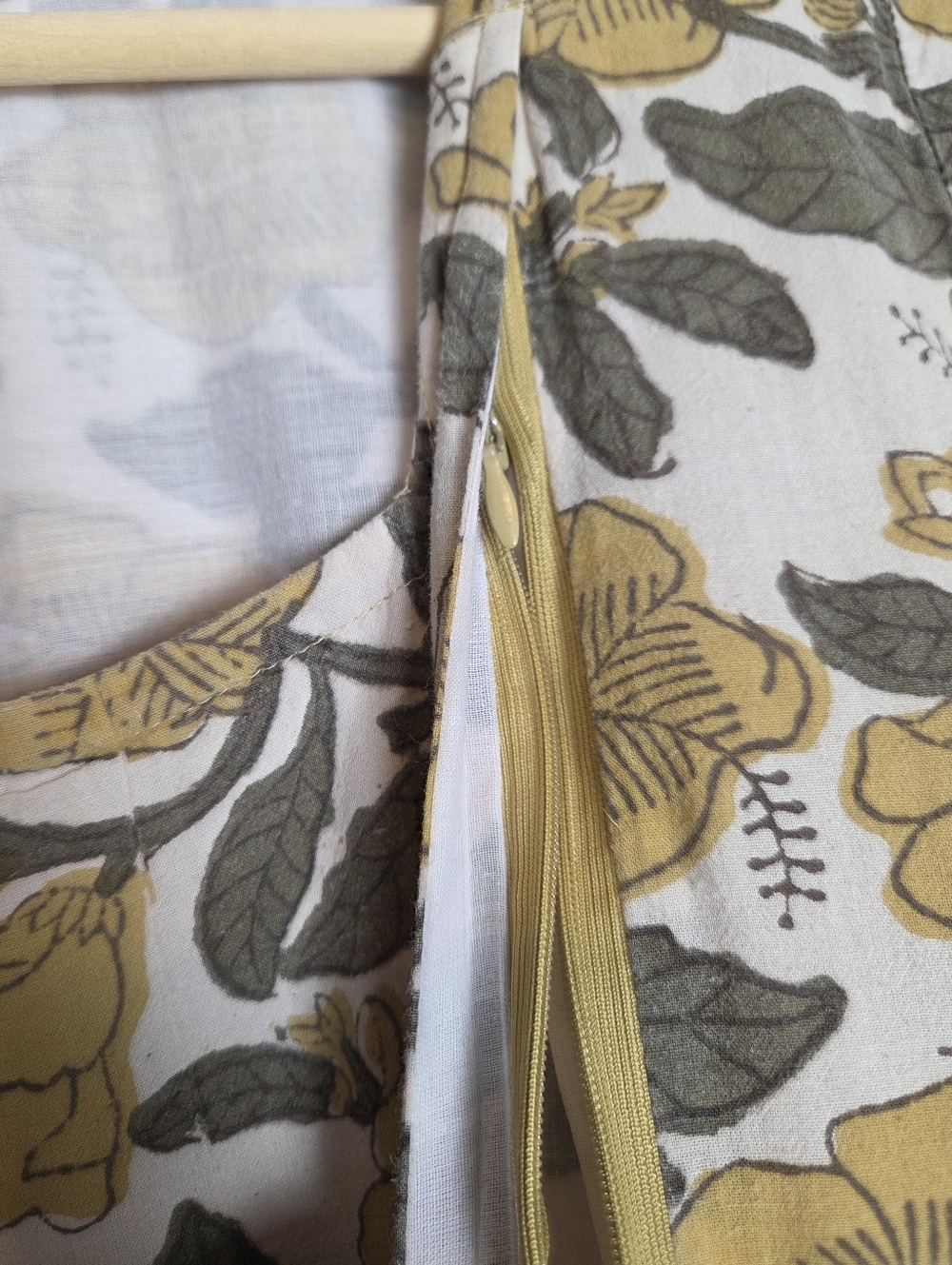 One House Cotton Floral Summer Nursing Dress - Picture 6 of 14